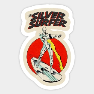 The Silver Surfer // Movie Retro Sticker